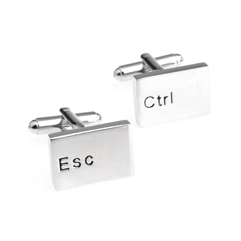 Keyboard Esc Ctrl Key Cufflinks - image 1